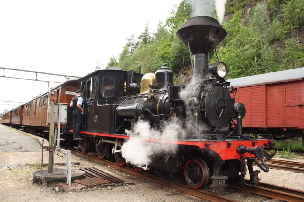 Dampfeisenbahn Setesdalbanen Norwegen