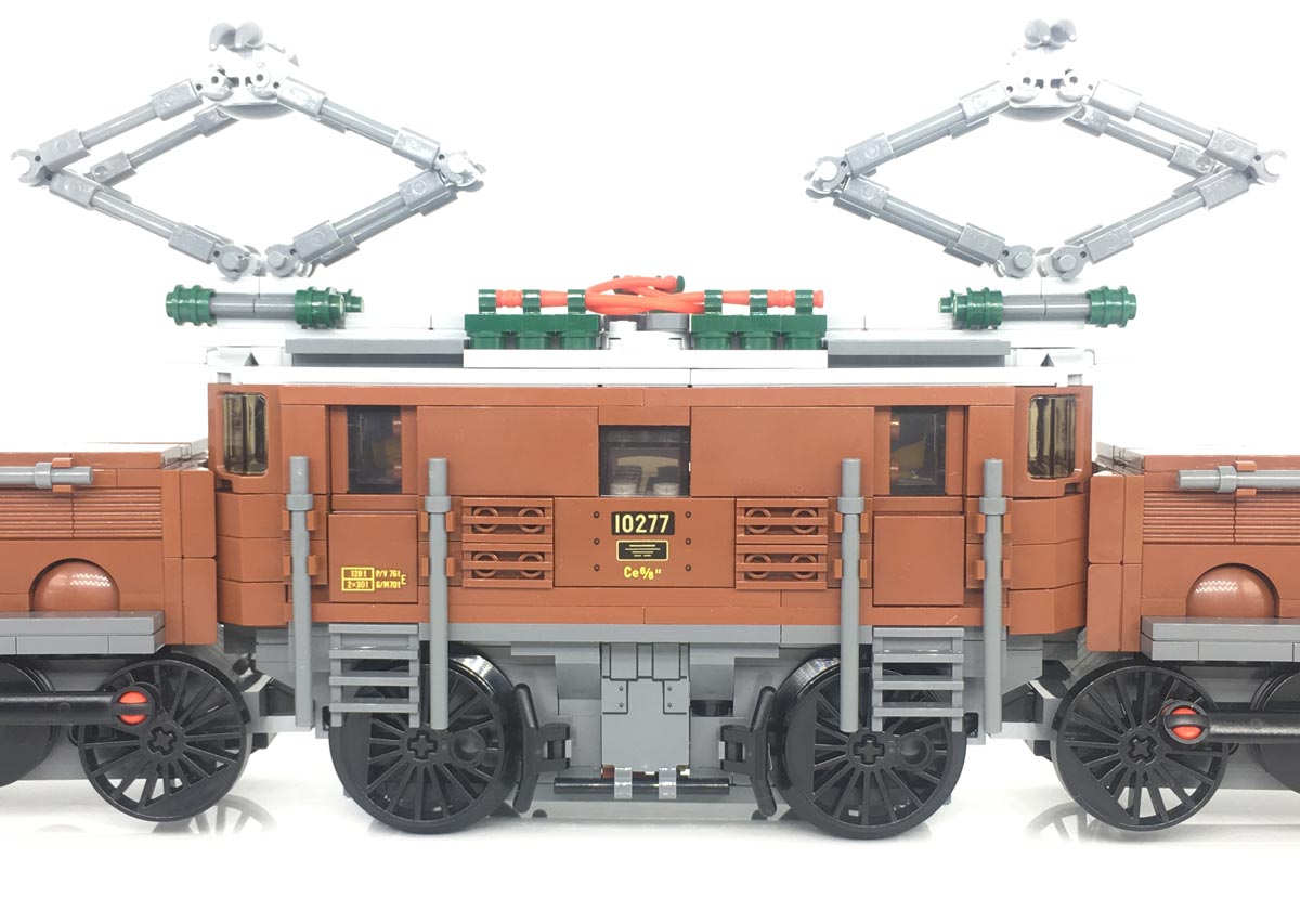 Lego Lokomotive 10277 Krokodil