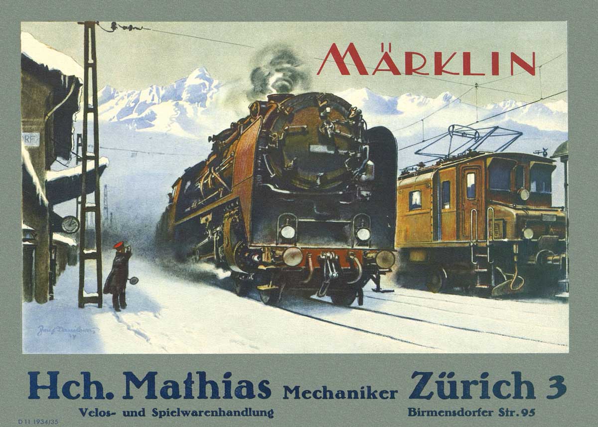 Märklin Katalog 1934 D11 Titel