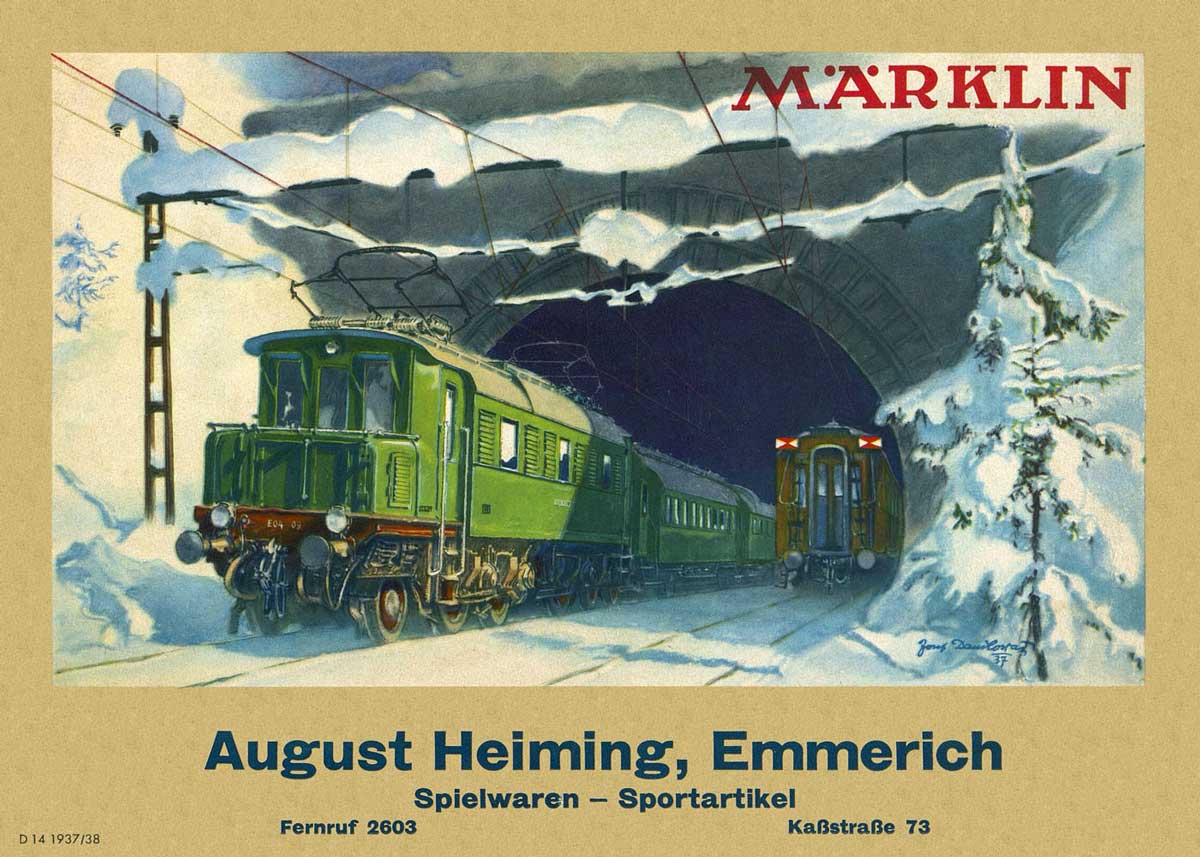 Märklin Katalog D14 1937 PDF Download
