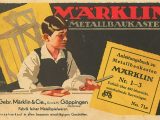 Märklin Metallbaukasten Anleitungsbuch 71b 1933